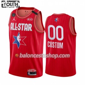 Camiseta Niños NBA 2020 All-Star Personalizadas Jordan Brand Rojo Swingman